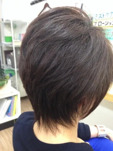 長さをかえずに吉瀬美智子風シヨート
