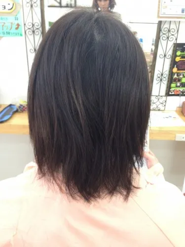 フレンチカットグランでかかりにくい毛質も均一なウェーブ